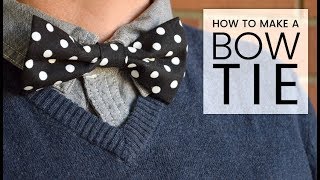 How to Make a Bow Tie [upl. by Kenwee]