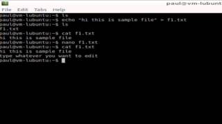 How to edit a file in Linux [upl. by Assirt]