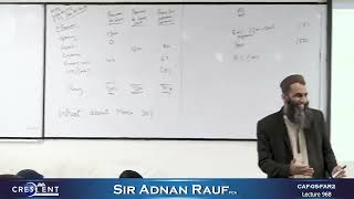 CAF 5 Sir Adnan Rauf Lecture 96B [upl. by Girovard]