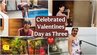 Celebrated Valentines Days as Three  Diya Krishna  Ozy Talkies [upl. by Helyn419]