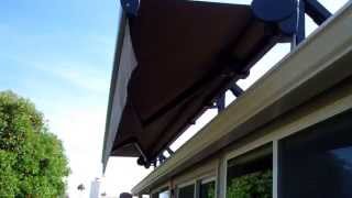 Roof Mounted Motorized Retractable Awning [upl. by Bertie]