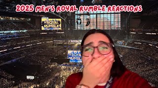 2025 Men’s Royal Rumble REACTIONS [upl. by Akeihsat]