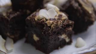 Ottolenghis Chocolate and Tahini Brownies [upl. by Elleirol]