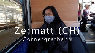 Zermatt  Zum Gornergrat mit der Bahn 4KUHD [upl. by Cirdes]