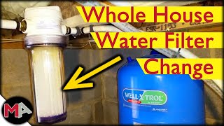 Changing a Whole House Water System Filter [upl. by Dulla]