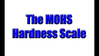 The MOHS Hardness Scale [upl. by Lhadnek625]