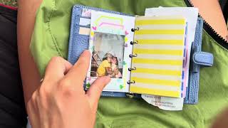 Mini Filofax Finsbury Update [upl. by Ardeed796]