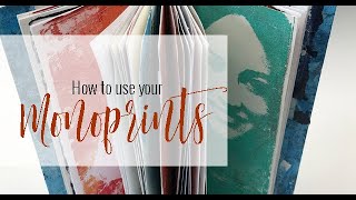 How to use your monoprints  Part VI [upl. by Yecram]