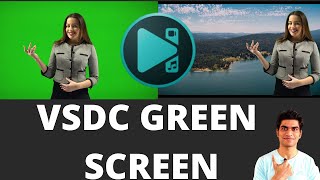 VSDC Green Screen Tutorial  VSDC Chroma Key Tutorial [upl. by Nomzaj]