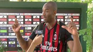 AC Milan  Kobe Bryant a Milanello with subtitles [upl. by James895]