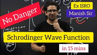 Schrodinger Wave Function Class XI Structure of Atom [upl. by Alard722]