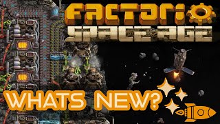 Factorio Space Age  Whats NEW [upl. by Hakceber403]