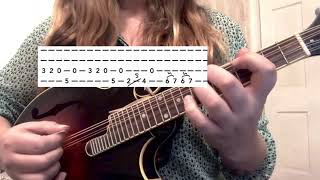 Going to California  Led Zeppelin Mandolin Tutorial [upl. by Clara695]