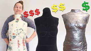 I Compared 3 DIY Custom Dress Forms [upl. by Dihahs]