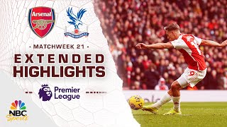 Arsenal v Crystal Palace  PREMIER LEAGUE HIGHLIGHTS  1202024  NBC Sports [upl. by Mureil]