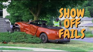 Car ShowOff Fails  Dont Be A Fool [upl. by Enialem]