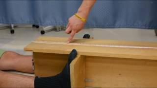 ACSM Sit and Reach Test [upl. by Chaille]