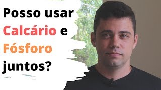 Posso usar CALCÁRIO e FÓSFORO juntos [upl. by Innig213]