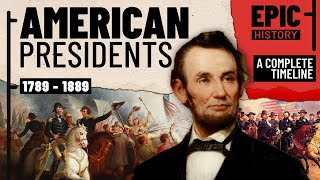 American Presidents A Complete Timeline  Washington to Cleveland 12 [upl. by Llenrahs]