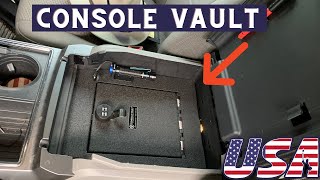 Console Vault install VEHICLE SAFE [upl. by Anirrehs838]