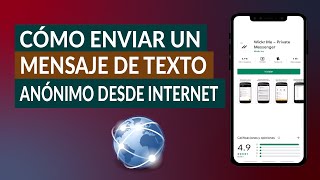 ¿Cómo Enviar un Mensaje de Texto SMS Anónimo Desde Internet   Muy Fácil [upl. by Nojram]