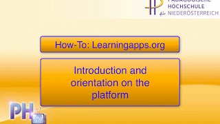 HowTo Learningappsorg  Introduction [upl. by Christan]