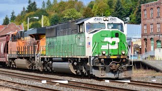 Burlington Northern Locomotives [upl. by Eenahpets]