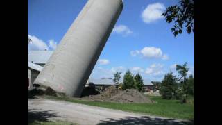 Demolishing the Old Silo at Work [upl. by Akeenat]