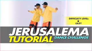 Jerusalema Dance Tutorial  Step by step [upl. by Corena368]