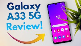 Samsung Galaxy A33 5G  Complete Review [upl. by Drofdarb]