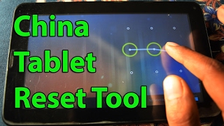 How to Hard Reset China Tablet By Software  Unlock Pattern Lock Via Reset Tool Easy Guide [upl. by Alano368]