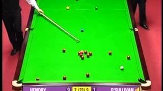 2004 World Snooker Championship SF Ronnie OSullivan vs Stephen Hendry Session 2 BBC [upl. by Domash]