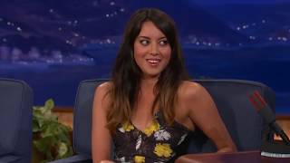 Conan Launched Aubrey Plaza’s Career  CONAN on TBS [upl. by Assyl]