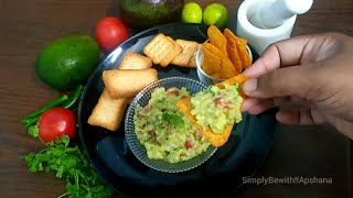 How to make fresh home made GuacamoleEasy Guacamole Recipe [upl. by Joelynn]