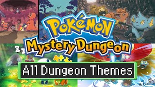 Pokémon Mystery Dungeon  All Dungeon Themes [upl. by Nerred]