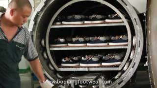 How vulcanized shoes are made [upl. by Ulrick495]