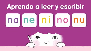 Aprender a leer las sílabas na ne ni no nu [upl. by Salkin31]