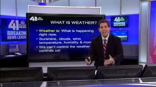 Weather 101 for kids  with Meteorologist JD Rudd [upl. by Lorilee]