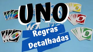 CONHEÇA AS REGRAS ORIGINAIS DO JOGO UNO [upl. by Noyk]