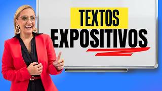 TEXTOS EXPOSITIVOS DEFINICIÓN Y EJEMPLOS ✅ [upl. by Nogaem]