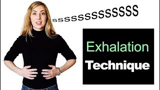 How To Breathe When You Sing Exhalation [upl. by Kean]