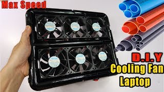 DIY Cooling Fan For Laptop  DIY At Home [upl. by Munshi575]