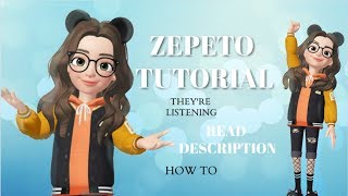 ZEPETO Tutorial  The Basics [upl. by Asreht]