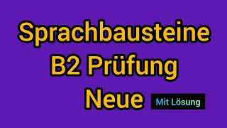 B2 Sprachbausteine  Prüfung B2 Sprachbausteine [upl. by Alyaj]