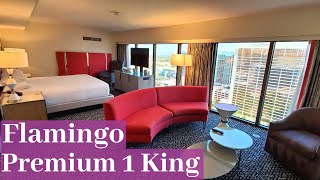 Flamingo Las Vegas  Flamingo Premium Room 1 King [upl. by Hamner431]