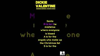 Dickie Valentine  Christmas Alphabet  Karaoke Version [upl. by Gibe]