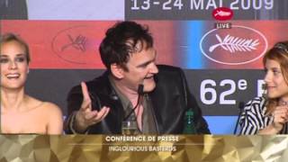 Inglourious Basterds Full Press Conference  Cannes Film Festival 2009 [upl. by Emmuela]