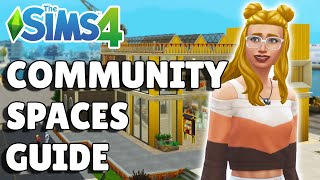 Community Spaces Guide  The Sims 4 Eco Lifestyle [upl. by Aihtnys253]