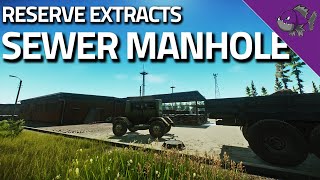 Sewer Manhole  Reserve Extract Guide  Escape From Tarkov [upl. by Gavan373]