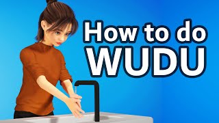 How to do wudu women ablution  Step by Step [upl. by Kohn]